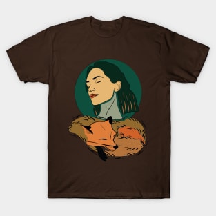 The Girl and the Fox T-Shirt